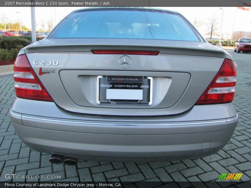 Pewter Metallic / Ash 2007 Mercedes-Benz C 230 Sport