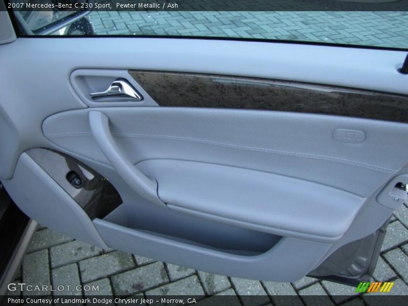 Pewter Metallic / Ash 2007 Mercedes-Benz C 230 Sport