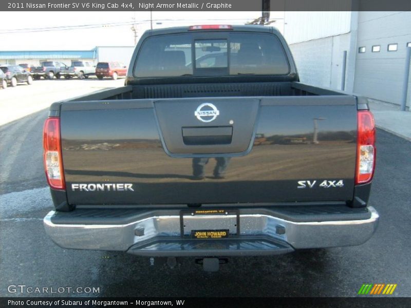 Night Armor Metallic / Graphite 2011 Nissan Frontier SV V6 King Cab 4x4