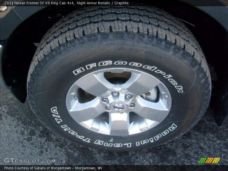 Night Armor Metallic / Graphite 2011 Nissan Frontier SV V6 King Cab 4x4