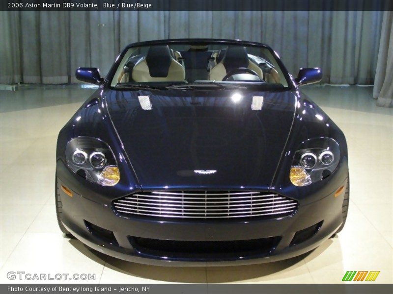 Blue / Blue/Beige 2006 Aston Martin DB9 Volante