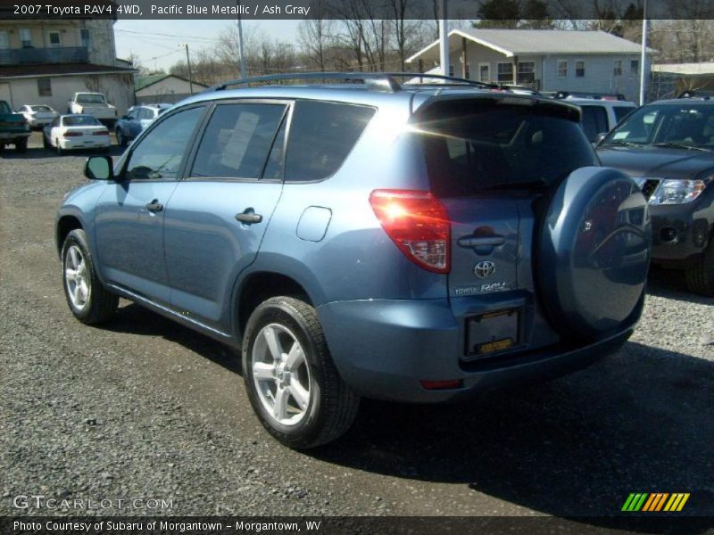 Pacific Blue Metallic / Ash Gray 2007 Toyota RAV4 4WD