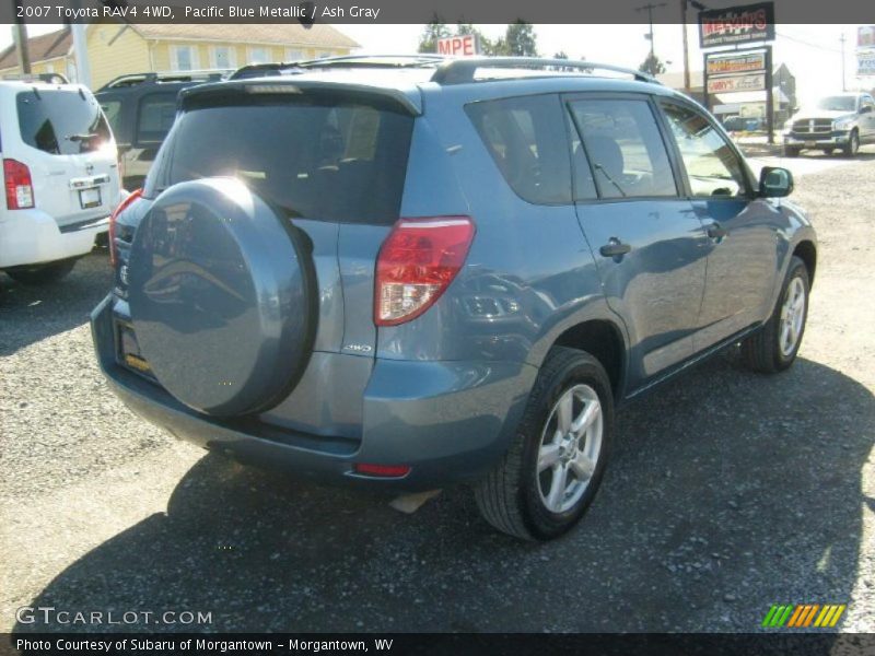 Pacific Blue Metallic / Ash Gray 2007 Toyota RAV4 4WD