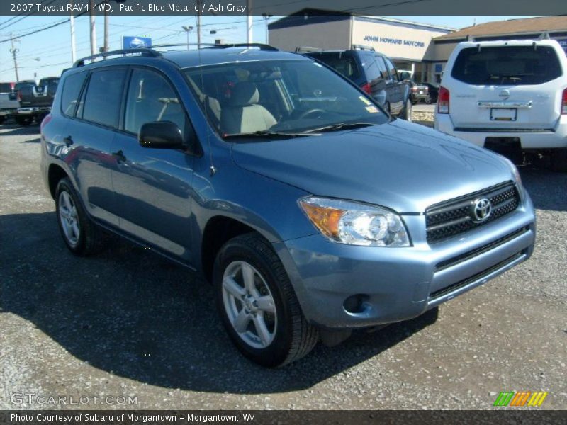 Pacific Blue Metallic / Ash Gray 2007 Toyota RAV4 4WD