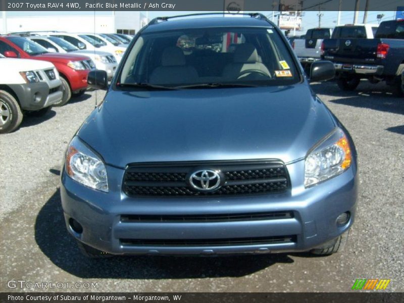 Pacific Blue Metallic / Ash Gray 2007 Toyota RAV4 4WD