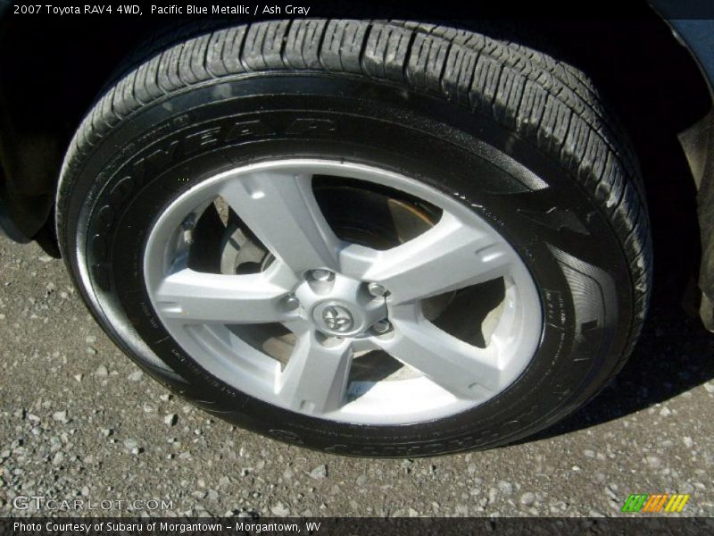 Pacific Blue Metallic / Ash Gray 2007 Toyota RAV4 4WD