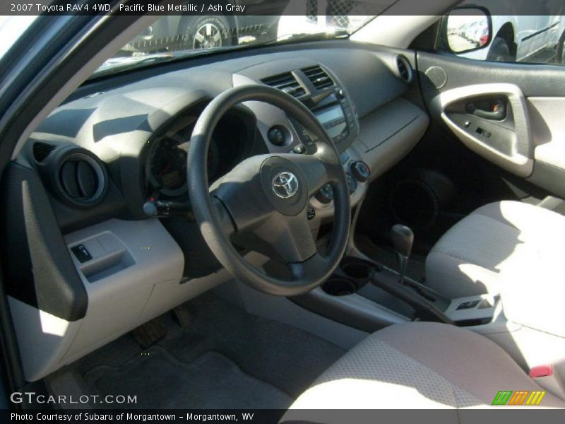 Pacific Blue Metallic / Ash Gray 2007 Toyota RAV4 4WD