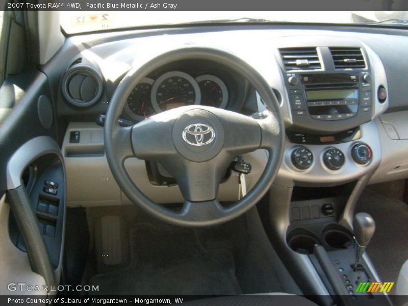 Pacific Blue Metallic / Ash Gray 2007 Toyota RAV4 4WD