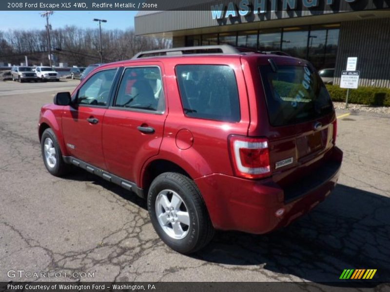 Redfire Metallic / Stone 2008 Ford Escape XLS 4WD