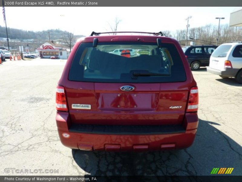 Redfire Metallic / Stone 2008 Ford Escape XLS 4WD