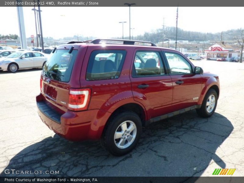 Redfire Metallic / Stone 2008 Ford Escape XLS 4WD