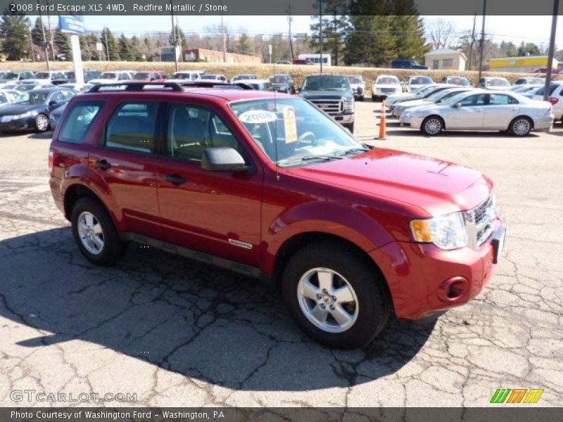 Redfire Metallic / Stone 2008 Ford Escape XLS 4WD
