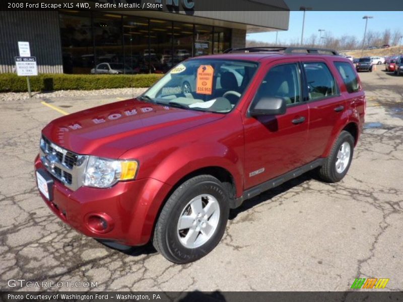 Redfire Metallic / Stone 2008 Ford Escape XLS 4WD
