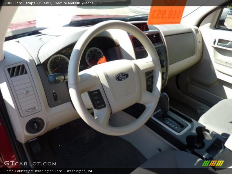 Redfire Metallic / Stone 2008 Ford Escape XLS 4WD