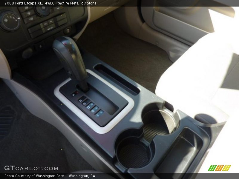 Redfire Metallic / Stone 2008 Ford Escape XLS 4WD