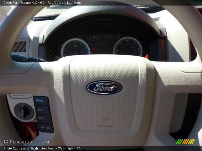 Redfire Metallic / Stone 2008 Ford Escape XLS 4WD