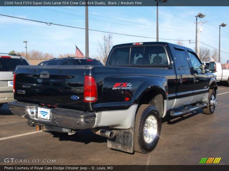 Black / Medium Flint 2006 Ford F350 Super Duty Lariat FX4 Crew Cab 4x4 Dually