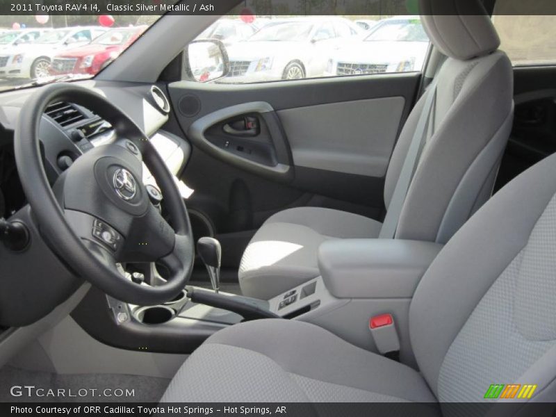  2011 RAV4 I4 Ash Interior
