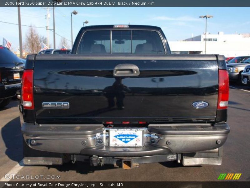 Black / Medium Flint 2006 Ford F350 Super Duty Lariat FX4 Crew Cab 4x4 Dually