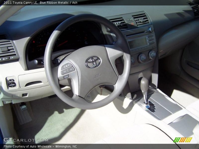 Blue Ribbon Metallic / Ash 2011 Toyota Camry LE
