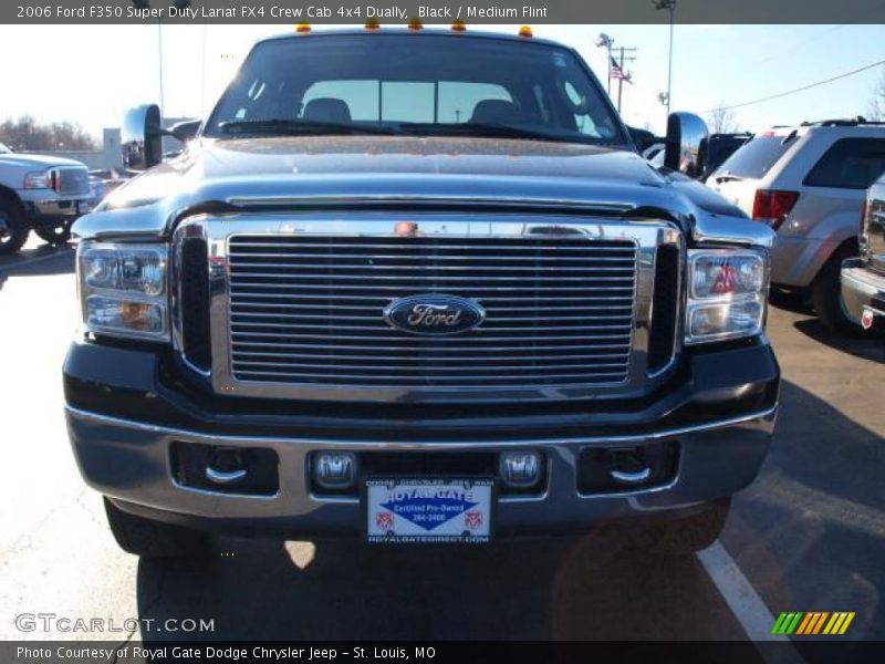 Black / Medium Flint 2006 Ford F350 Super Duty Lariat FX4 Crew Cab 4x4 Dually
