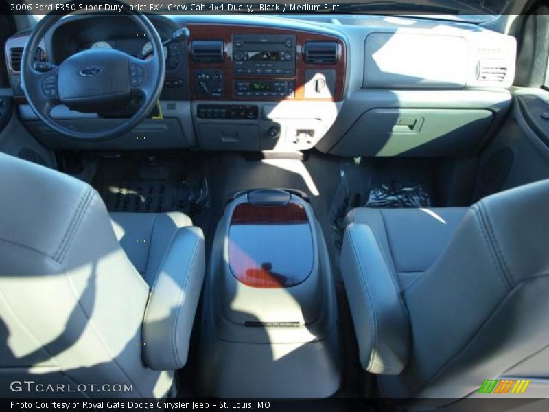 Black / Medium Flint 2006 Ford F350 Super Duty Lariat FX4 Crew Cab 4x4 Dually