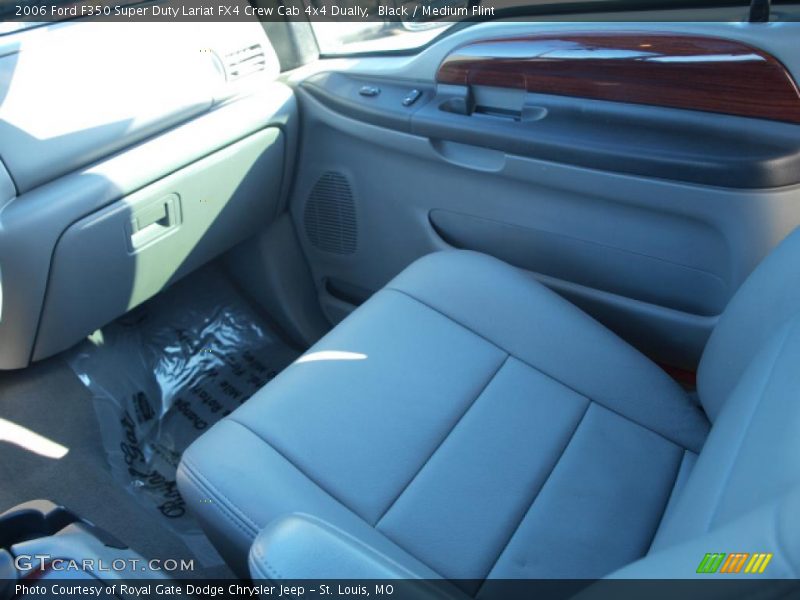 Black / Medium Flint 2006 Ford F350 Super Duty Lariat FX4 Crew Cab 4x4 Dually
