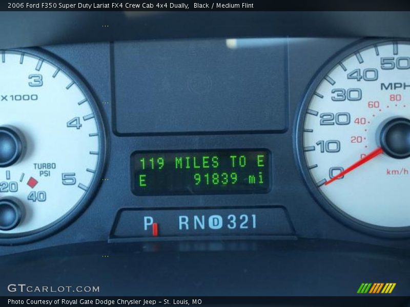 Black / Medium Flint 2006 Ford F350 Super Duty Lariat FX4 Crew Cab 4x4 Dually