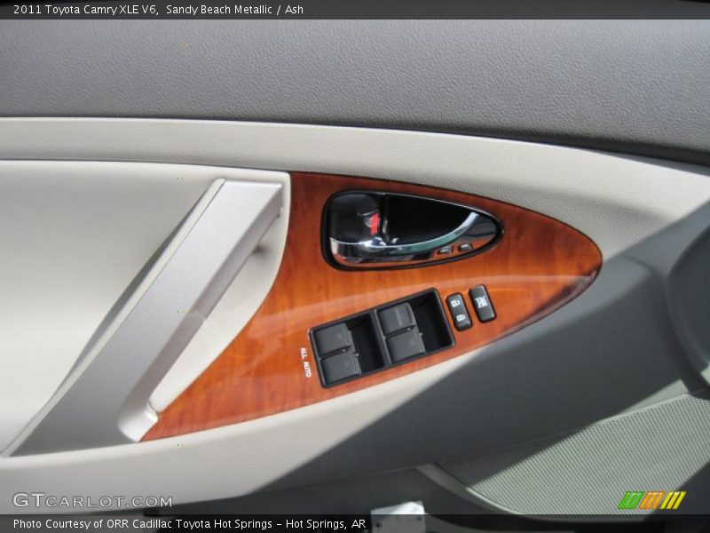 Sandy Beach Metallic / Ash 2011 Toyota Camry XLE V6