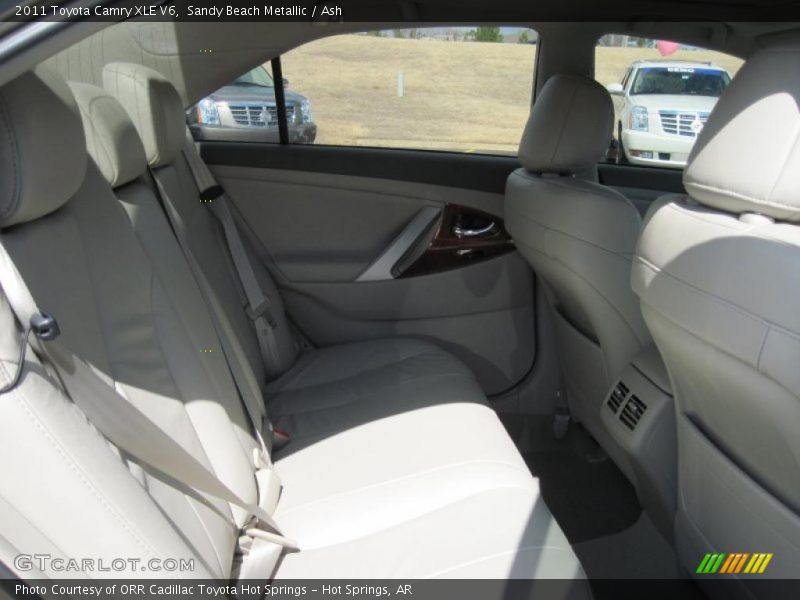 Sandy Beach Metallic / Ash 2011 Toyota Camry XLE V6