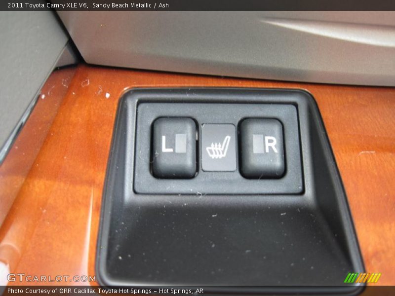 Sandy Beach Metallic / Ash 2011 Toyota Camry XLE V6