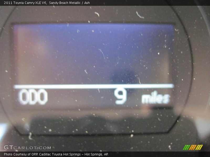 Sandy Beach Metallic / Ash 2011 Toyota Camry XLE V6