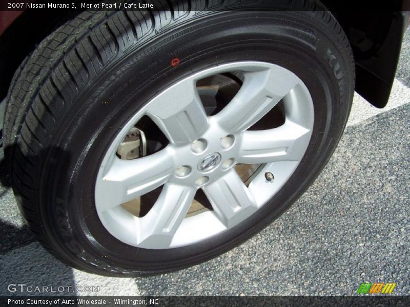 Merlot Pearl / Cafe Latte 2007 Nissan Murano S