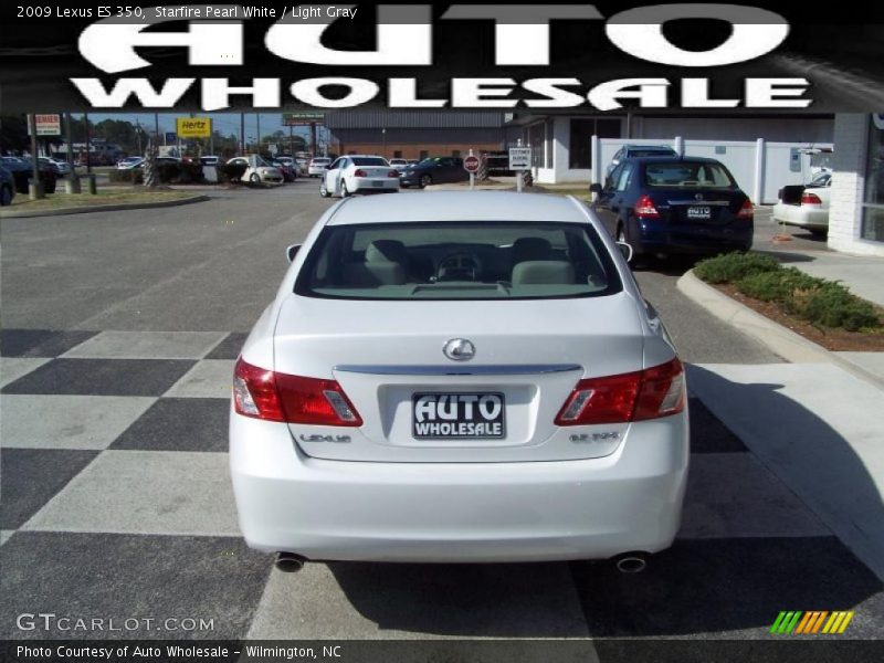 Starfire Pearl White / Light Gray 2009 Lexus ES 350
