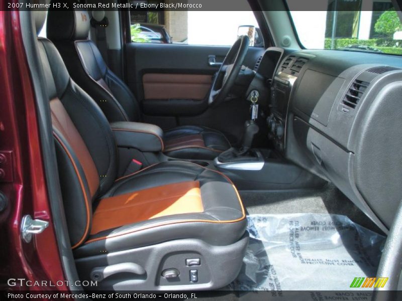 Sonoma Red Metallic / Ebony Black/Morocco 2007 Hummer H3 X