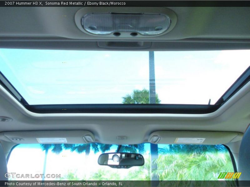 Sonoma Red Metallic / Ebony Black/Morocco 2007 Hummer H3 X