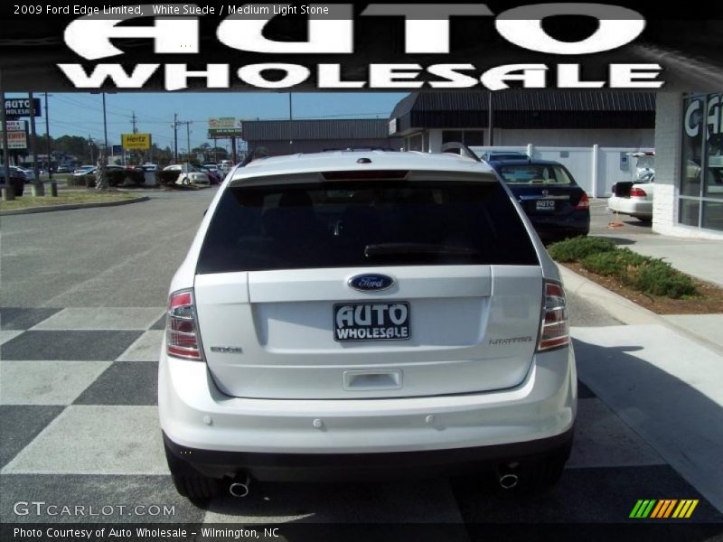 White Suede / Medium Light Stone 2009 Ford Edge Limited