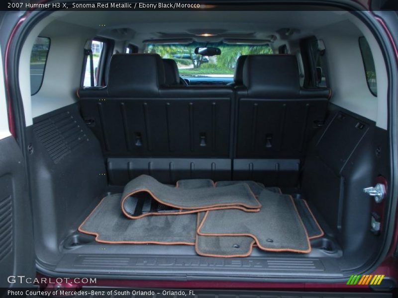 Sonoma Red Metallic / Ebony Black/Morocco 2007 Hummer H3 X