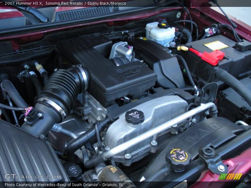 Sonoma Red Metallic / Ebony Black/Morocco 2007 Hummer H3 X
