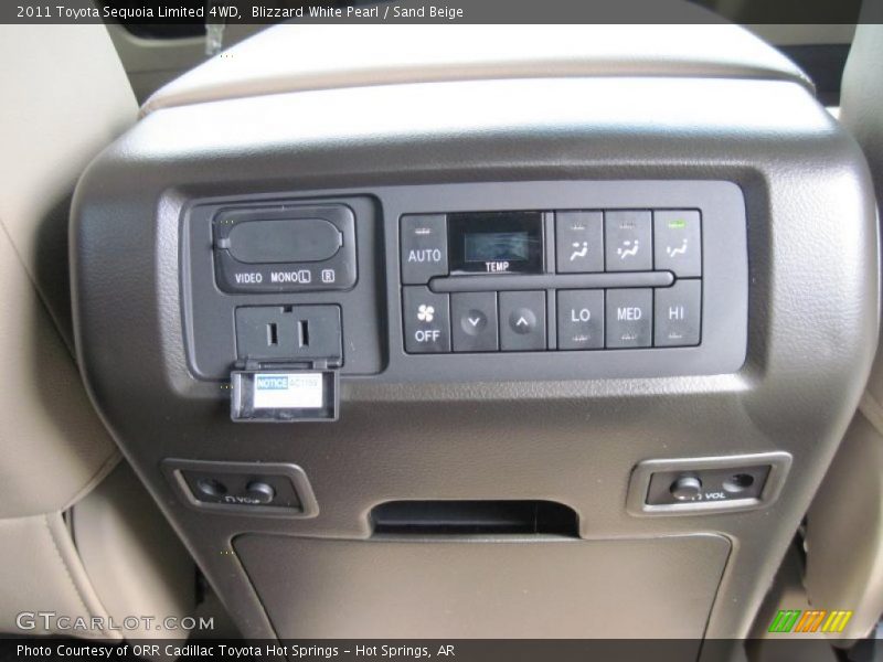 Blizzard White Pearl / Sand Beige 2011 Toyota Sequoia Limited 4WD