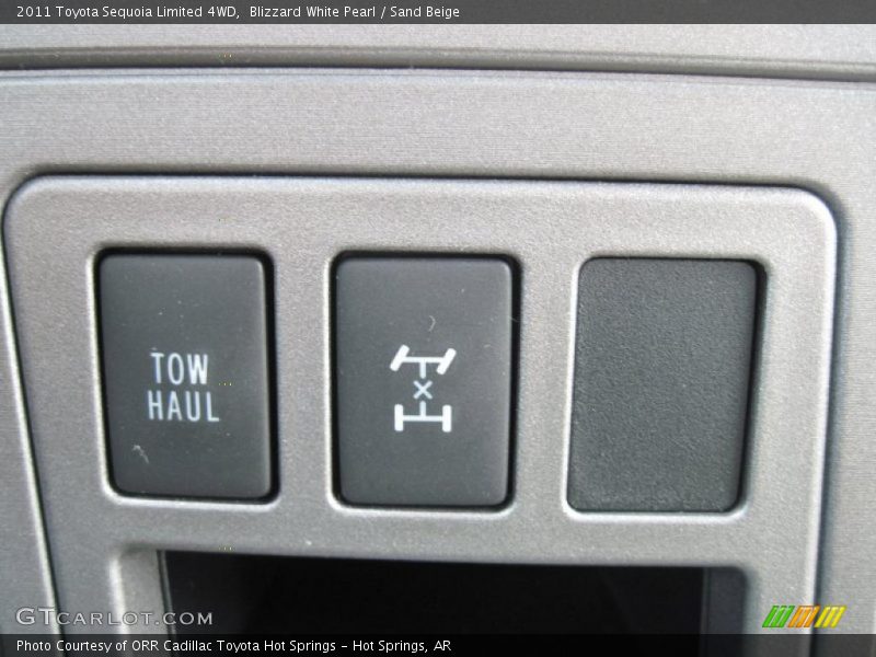 Blizzard White Pearl / Sand Beige 2011 Toyota Sequoia Limited 4WD