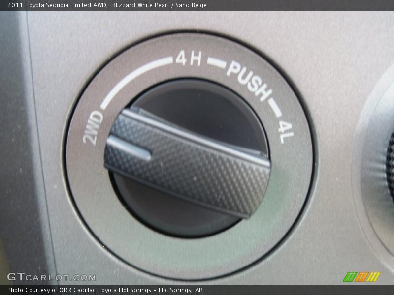 Blizzard White Pearl / Sand Beige 2011 Toyota Sequoia Limited 4WD
