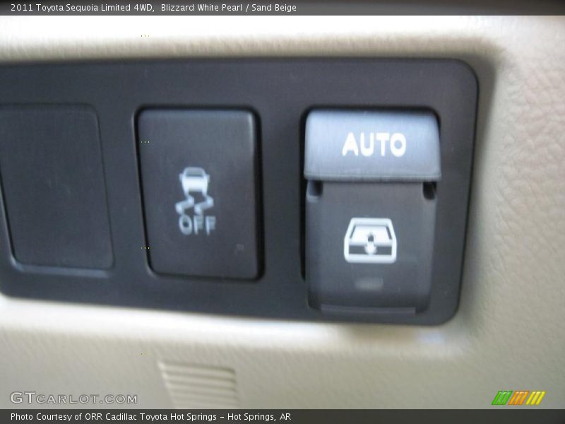 Blizzard White Pearl / Sand Beige 2011 Toyota Sequoia Limited 4WD