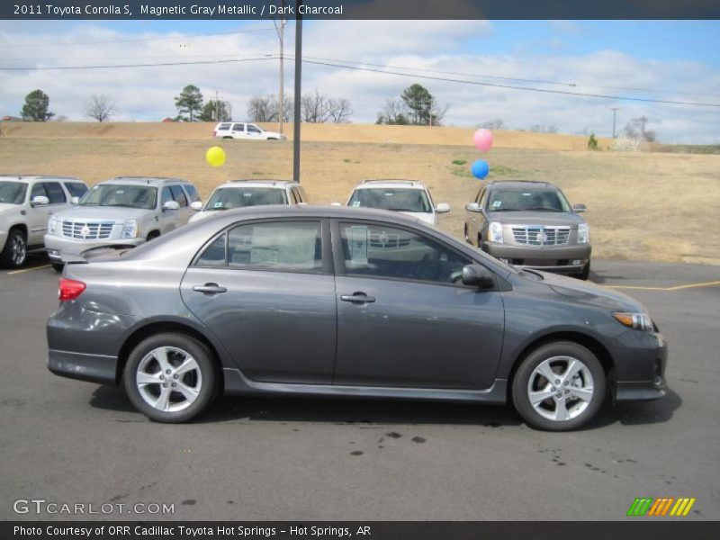 Magnetic Gray Metallic / Dark Charcoal 2011 Toyota Corolla S