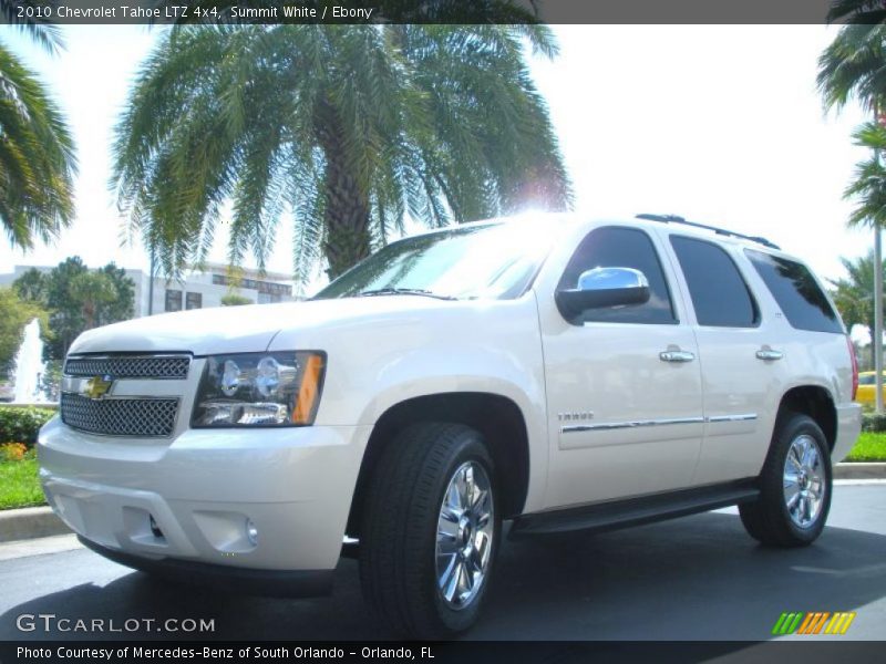 Summit White / Ebony 2010 Chevrolet Tahoe LTZ 4x4