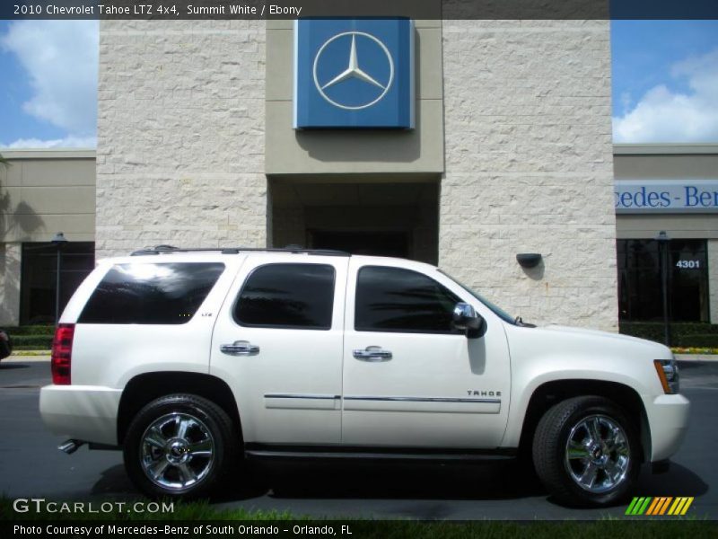 Summit White / Ebony 2010 Chevrolet Tahoe LTZ 4x4