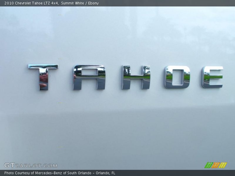 Summit White / Ebony 2010 Chevrolet Tahoe LTZ 4x4