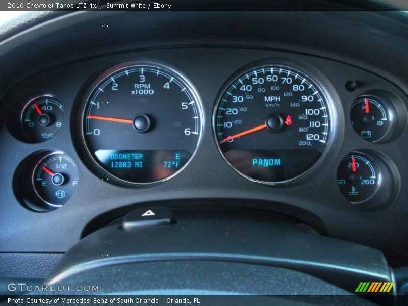 Summit White / Ebony 2010 Chevrolet Tahoe LTZ 4x4