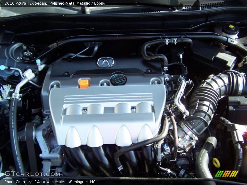 Polished Metal Metallic / Ebony 2010 Acura TSX Sedan