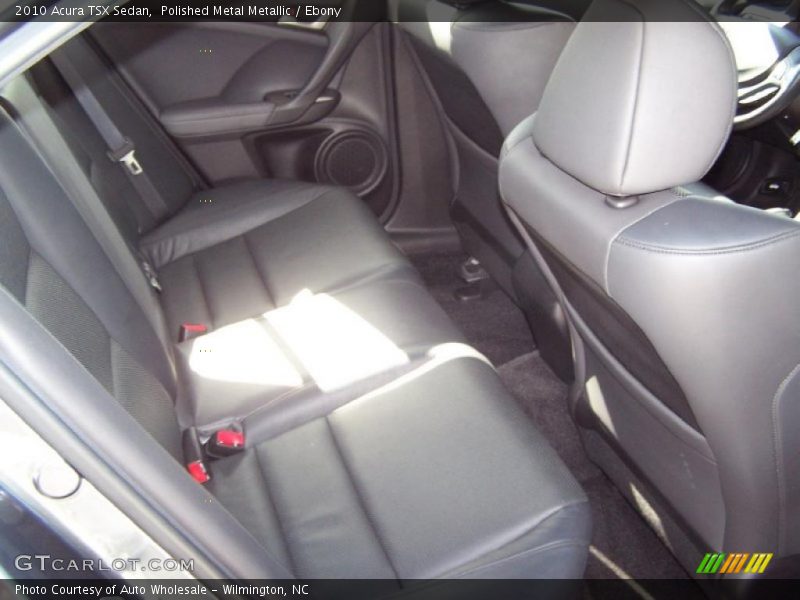 Polished Metal Metallic / Ebony 2010 Acura TSX Sedan